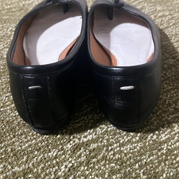 100% AUTHENTIC Margiela Black Tabi Ballet Flats - Picture 7 of 14